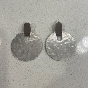 Kendra Scott Silver Hoop Earrings